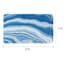 Agate Blue Echo Doormat, 17x27