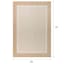 (E514) Fifer Tan Border Outdoor Area Rug, 5x7