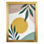 Glass Framed Botanicals Print Wall Art, 14x18