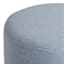 Emmy Stool with Wooden Legs, Light Blue