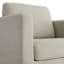 Honeybloom Langley Swivel Accent Chair, Taupe