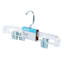 3-Piece Pant Hangers with Clips, Crystal