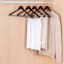 20-Piece Wood Suit Hangers, Espresso