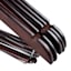 5-Piece Wooden Suit Hangers with Bar, Espresso