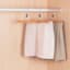 3-Piece Natural Wood Pant Hanger with Clamp
