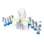 4-Piece Blue Gel-Grip Pant Hanger
