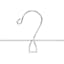 4-Piece Blue Gel-Grip Pant Hanger