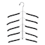 5-Layer Foam Blouse Hanger, Black