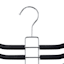 Foam Tie Hanger, Black