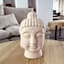 Tracey Boyd Ceramic Buddha Head Decor, 9.5"