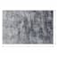 Abstract Grey Microfiber Knitted Accent Rug, 2x3