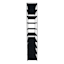 50-Pair Fabric Shelf Standing Shoe Rack, Black
