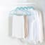 25-Pack Velvet Hangers, Cool Blue