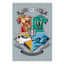 Harry Potter Hogwarts Crest Canvas Wall Art, 13x19