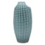 Ty Pennington Blue Coral Dot Vase, 13"