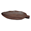 Found & Fable Wooden Leaf Trinket Tray, 8"