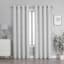 Sun Shield Grey Blackout Grommet Curtain Panel, 95"