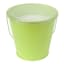 Green Metal Citronella Bucket Candle, 12oz