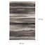 (C204) Tulsa Iron Multicolor Shag Area Rug, 7x10