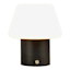 White Ceramic Mushroom Lamp, 8"