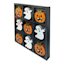 Happy Haunting Pumpkin & Ghost Wooden Tabletop Game, 9.5"