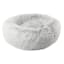 Round Grey Eyelash Pet Cuddler, 36"