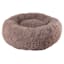 Round Taupe Eyelash Pet Cuddler, 23"