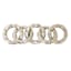 Found & Fable Aluminum 5-Link Chain Decor, 13x4