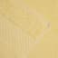 Tiny Dreamers Yellow Cotton Bath Towel, 30x54