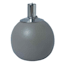 Grey Round Tabletop Torch, 6"