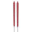 Sunny Club 2-Pack Red Citronella Flare Candle, 7.5oz