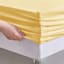 4-Piece Sunlight Yellow Super Soft Microfiber Sheet Set, Queen