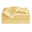 4-Piece Sunlight Yellow Super Soft Microfiber Sheet Set, King