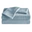 4-Piece Dusty Blue Super Soft Microfiber Sheet Set, Queen