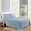 4-Piece Dusty Blue Super Soft Microfiber Sheet Set, King