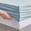 4-Piece Dusty Blue Super Soft Microfiber Sheet Set, King