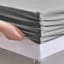 4-Piece Mockingbird Grey Super Soft Microfiber Sheet Set, King