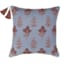 Honeybloom Embroidered Floral Throw Pillow, 18"