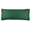Found & Fable Solid Green Woven Throw Pillow with Fringe, 14x36