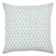 Honeybloom Blue Floral Print Throw Pillow, 18"