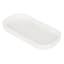 3-Piece White Countertop Accessories Set