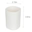 3-Piece White Countertop Accessories Set