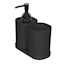 3-Piece Black Countertop Accessories Set