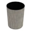 Winslow Black & Grey Round Trash Bin, 10l