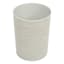 Winslow Light Grey Stitched Round Trash Bin, 10l