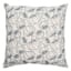Blue Embroidered & Beaded Pumpkin Throw Pillow, 18"