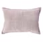 Purple Corduroy Checkered Throw Pillow, 14x20
