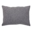 Honeybloom Dark Grey Teddy Boucle Throw Pillow, 14x20