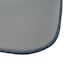 Blue Woven Chenille Washable Kitchen Mat, 20x34
