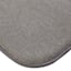 Grey Woven Chenille Washable Kitchen Mat, 20x34